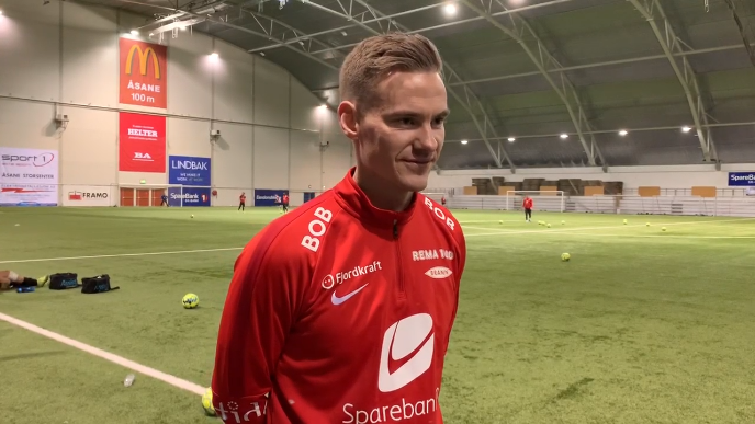 Tveita sitt første intervju i Brann-drakt